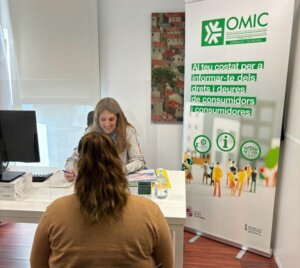 Asesoría en la OMIC de Quart de Poblet sobre derechos del consumidor