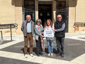 El Ayuntamiento de Picanya dona 10.000 euros a Grazalema para reparaciones.