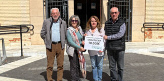 El Ayuntamiento de Picanya dona 10.000 euros a Grazalema para reparaciones.