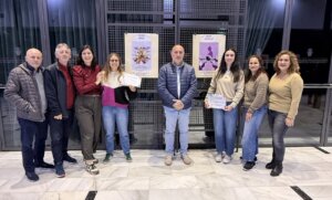 Participantes del concurso de carteles en Massamagrell con premios