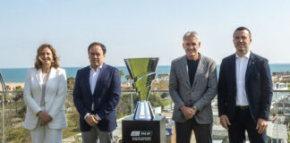 Presentación del SailGP en València