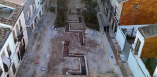 Excavación de un refugio de la Guerra Civil en Manises