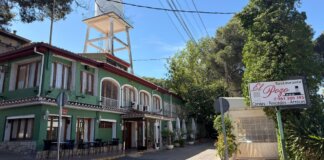 Vista exterior del restaurante El Pozo en La Canyada, Paterna.