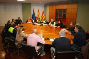 Reunión de seguridad para las fallas en Torrent con autoridades locales