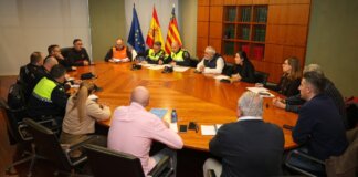 Reunión de seguridad para las fallas en Torrent con autoridades locales