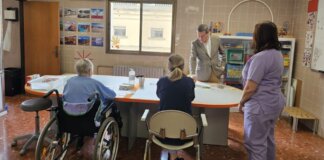 Visita a la nueva unidad de neurorrehabilitación en el Hospital Mislata-Quart