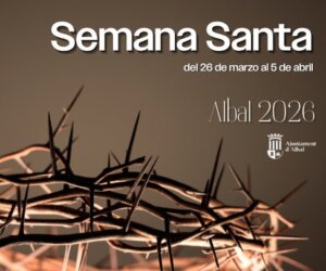 Semana Santa Albal 2026 Cartel de Semana Santa en Albal con fechas del 26 de marzo al 5 de abril de 2026