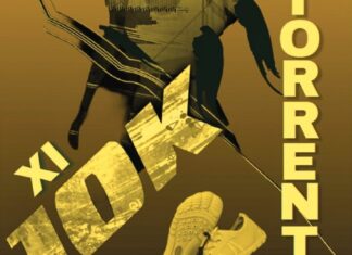 Cartel de la XI edición de la 10K Ciutat de Torrent con detalles de la carrera.