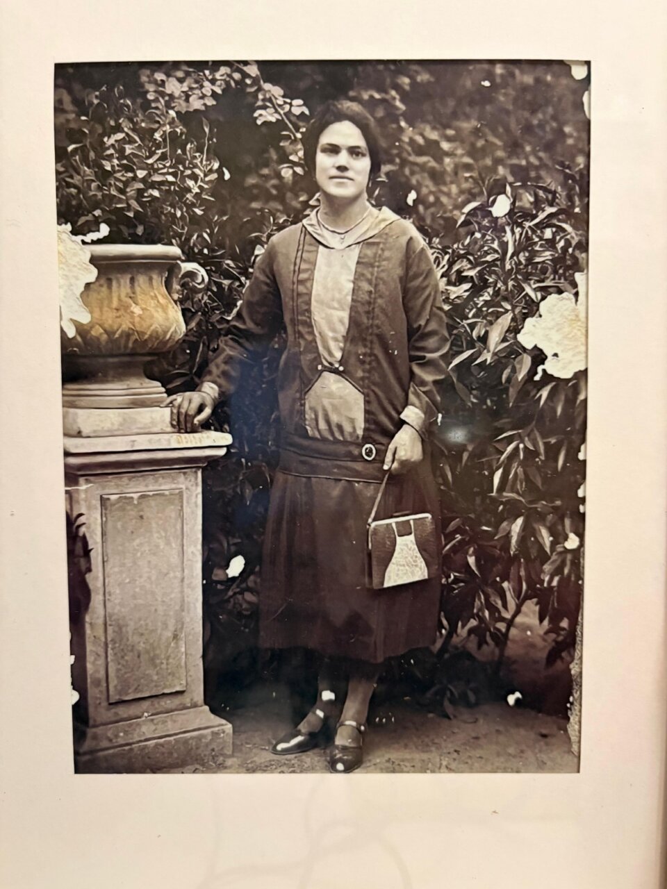 Trinidad Garrigues, mujer histórica de Torrent, en un retrato antiguo.