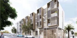 Edificio de viviendas protegidas en Manises con diseño moderno.