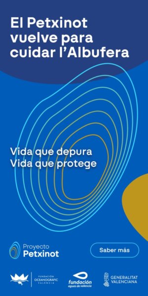 Banner del proyecto Petxinot para cuidar el Albufera de Valencia