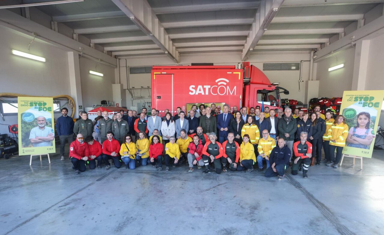 Evento de lanzamiento de la campaña Stop al Foc para prevenir incendios.
