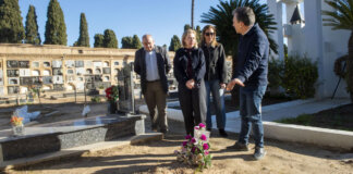 Visita al cementerio de Paterna para el Memorial de víctimas represaliadas