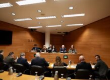 Reunión de la comisión de investigación sobre la DANA en Les Corts Valencianes.