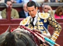José María Manzanares en una corrida de toros en la Maestranza