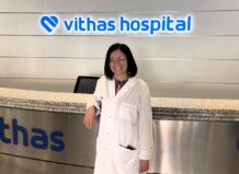 Doctora Alicia Serrano en el Hospital Vithas Valencia 9 de Octubre