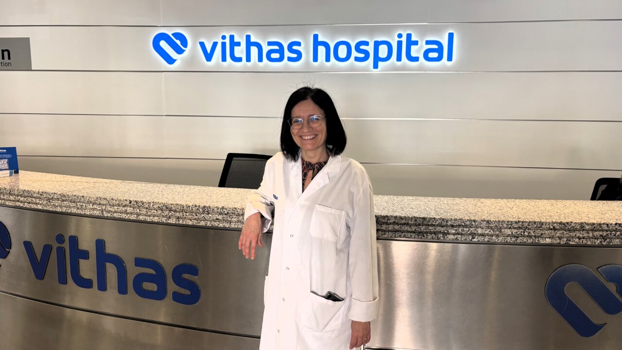 Doctora Alicia Serrano en el Hospital Vithas Valencia 9 de Octubre
