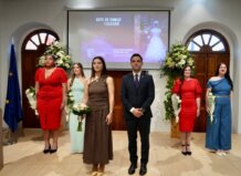 Elena Pla Giménez en la elección como Reina de las Fiestas Mayores de Paterna