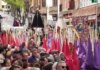 Multitud en la celebración de la Semana Santa en Torrent