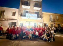 Grupo de personas celebrando las fiestas de Sant Vicent en Museros