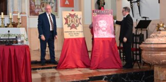 Presentación del cartel del centenario de la Hermandad del Santísimo Ecce-Homo.