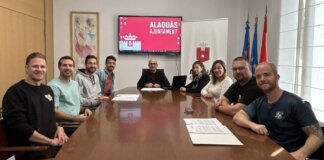 Reunión en el Ayuntamiento de Alaquàs sobre nuevos puestos en el mercado