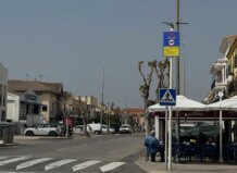 Cámaras de tráfico en la avenida Verge del Puig para controlar camiones.