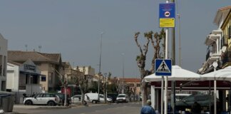 Cámaras de tráfico en la avenida Verge del Puig para controlar camiones.