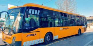 Autobús de MetroBus en el Parque Tecnológico de Paterna
