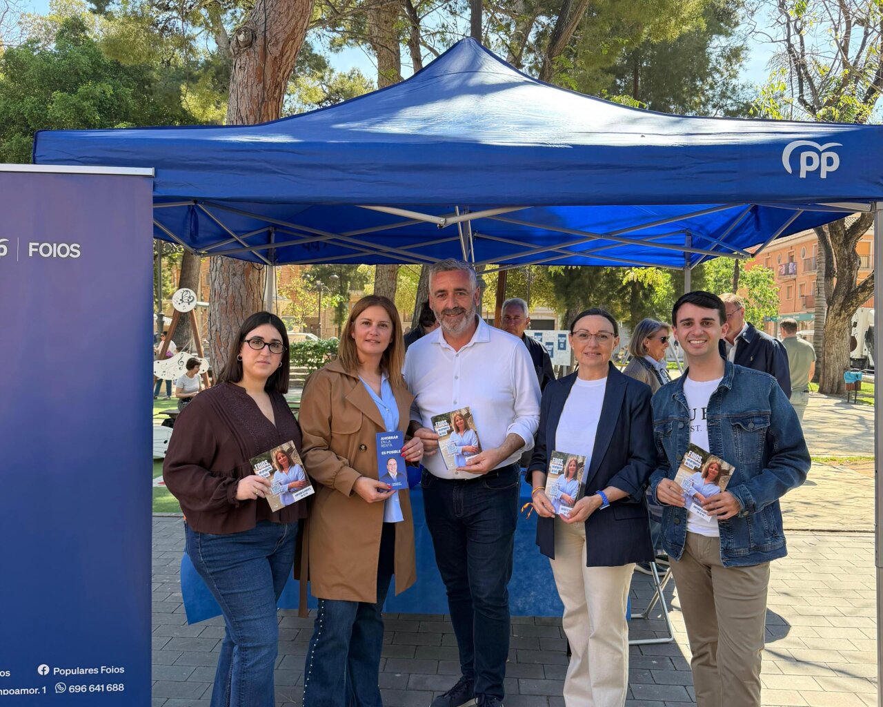 El PP de Foios lanza su campaña electoral para las elecciones de 2027 con actividades participativas.
