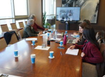 La Generalitat presenta su proyecto de parques inundables en Europa.