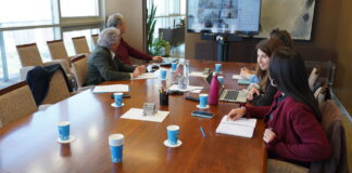 La Generalitat presenta su proyecto de parques inundables en Europa.