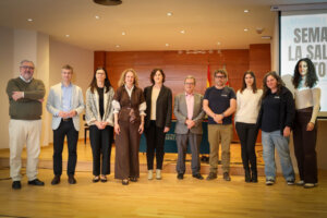 Acto de presentación de la primera Semana de la Salud en Torrent, con la participación de autoridades locales.