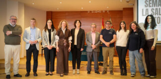 Acto de presentación de la primera Semana de la Salud en Torrent, con la participación de autoridades locales.