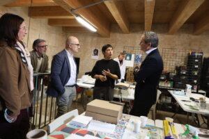 Reunión en el Castell-Palau d’Alaquàs sobre recuperación de fotografías