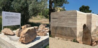 Nido de ametralladora restaurado en Rafelbunyol con elementos originales