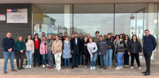 Grupo de personas en un taller de empleo en 2023-2024