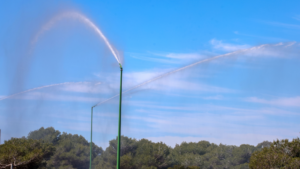 València refuerza su protección contra incendios con nuevos cañones SIDEINFO en la Devesa.