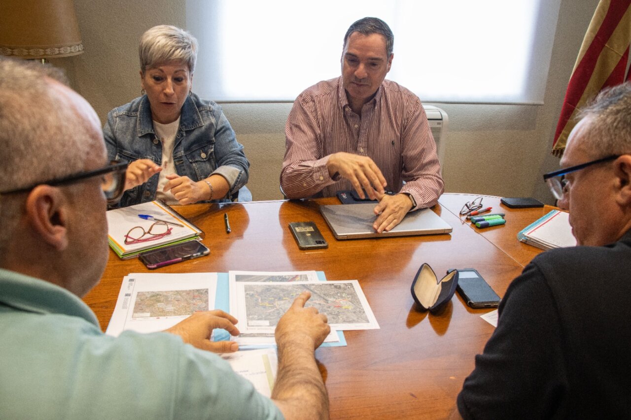 Reunión del Ayuntamiento de Xirivella sobre el transporte público