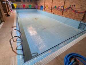 Futura piscina cubierta municipal en el barrio de Campamento en Paterna