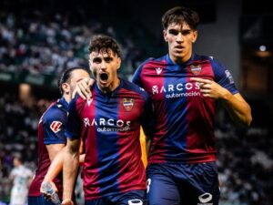 Levante UD Carlos Espí e Iván Romero
