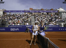 El BBVA Open Internacional de Valencia se disputará del 13 al 20 de septiembre en el Sporting Club de Tenis Jugadoras de tenis en la final del torneo en Valencia con público