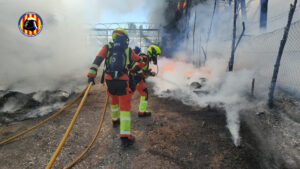 incendio vivero Catarroja