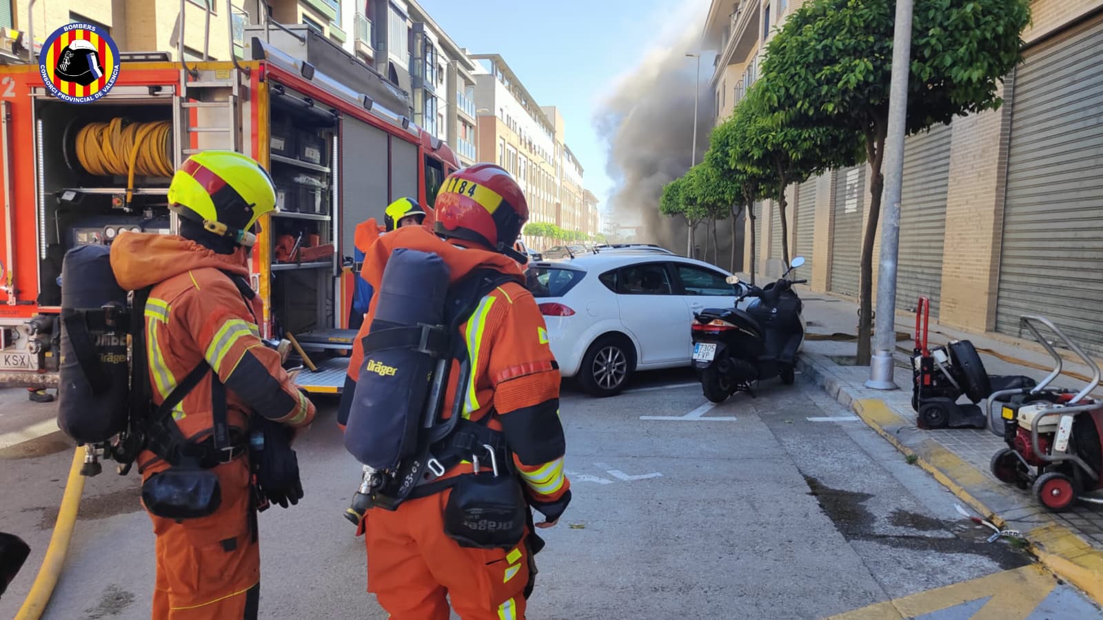 incendio Silla