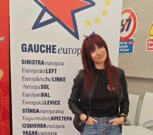 Marta Martín ha sido elegida vicepresidenta del Partido de la Izquierda Europea en Bruselas.