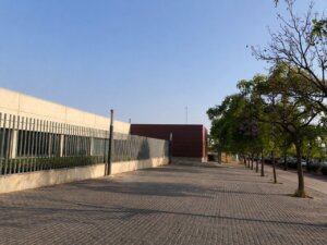 Vista exterior de la residencia de diversidad funcional en Paterna