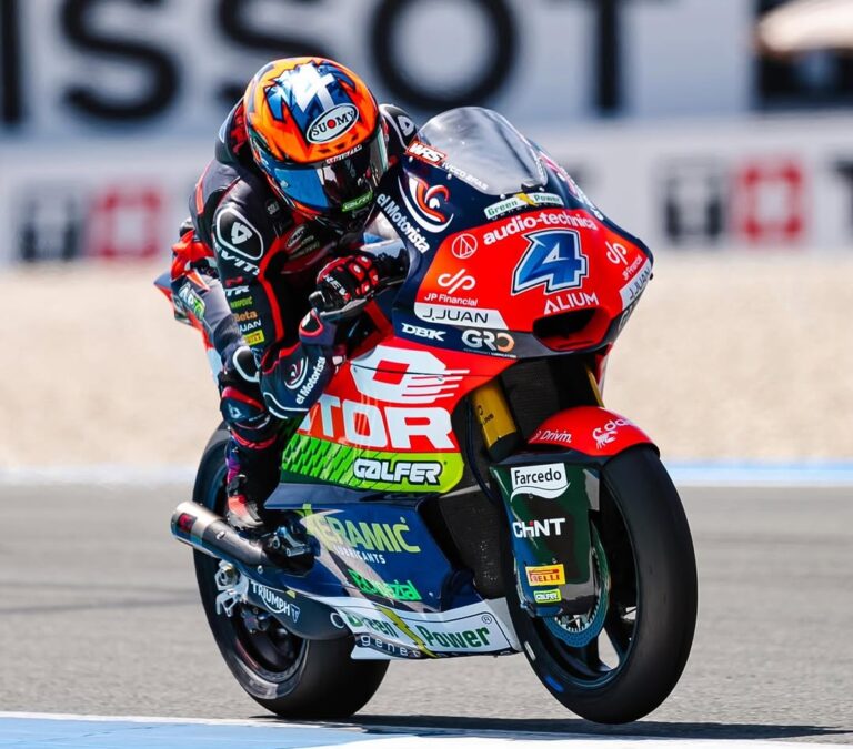 Iván Ortolá GP de Holanda 2026 de MOto2