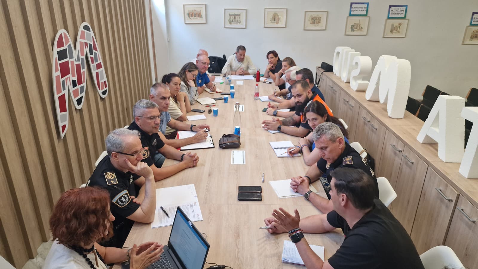 Reunion emergencias Mancomunitat Horta Sud