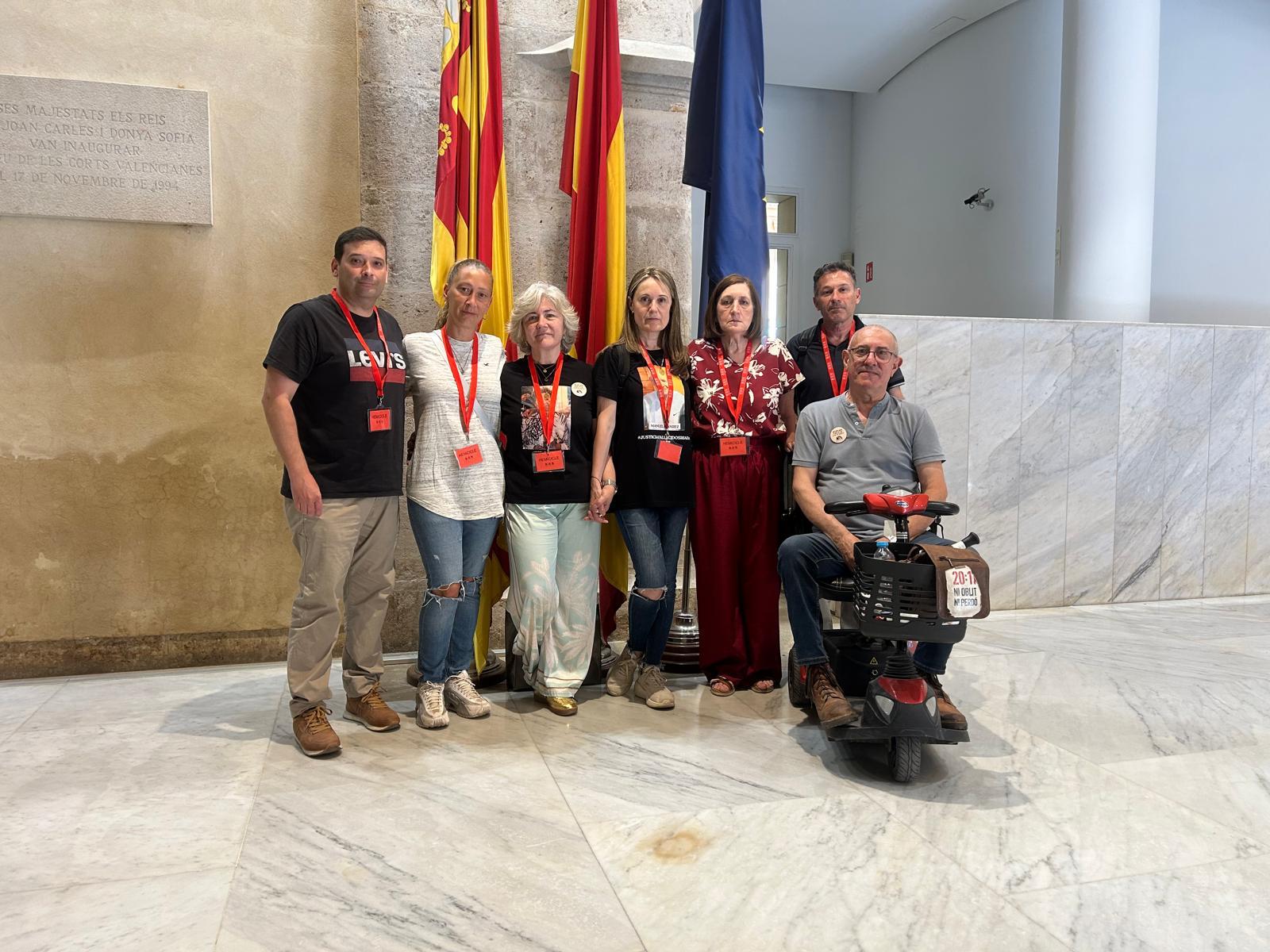 comisión Corts Valencianes DANA