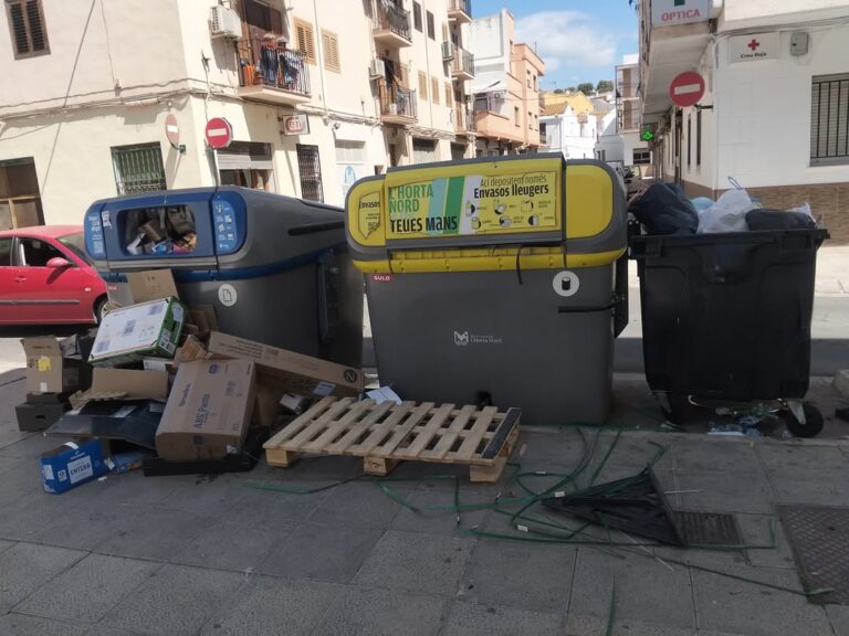 el puig enseres abandonados